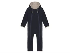 Ver de Terre navy/mocca fleecedragt